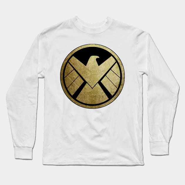 Shield Of Justice Long Sleeve T-Shirt by Vitalitee